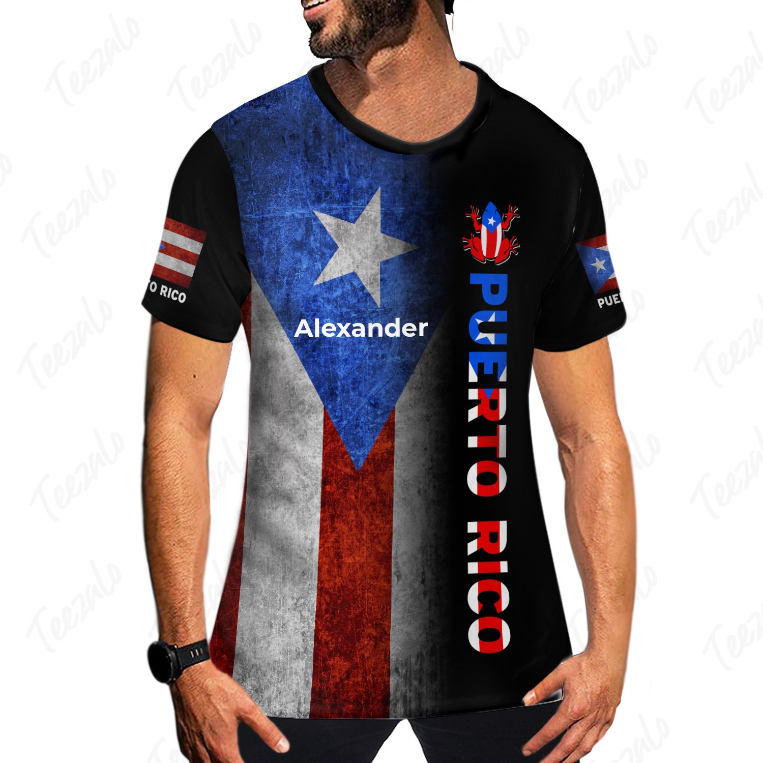 Custom puerto rico best sale jersey