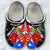 Personalized Puerto Rico Flag Puerto Rican Pride Clog Shoes - Crocs Born Teezalo