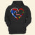 Puerto Rican Girl Heart With Symbols Personalized T-shirt