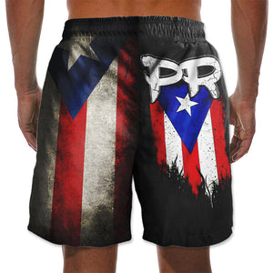 Puerto Rico PR Pride Beach Shorts