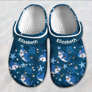 Shark Personalized Clogs Shoes Gift For Shark Lovers HH20221005