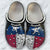DNA Texas Flag Texas Gift Personalized Clogs Shoes