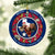 Personalized Texas Christmas Ornament