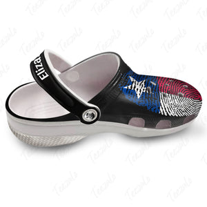 Texas It's In My DNA Personalized Clogs Shoes