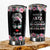 Personalized 50th Birthday Tumbler For Women, Years Of Being Sunshine Mixed A Little Hurricane