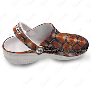 Personalized Turtle Clogs Shoes With Turtle Skin 2
