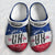 Made In UK Flag The Union Jack Personalized Clog Shoes - Crocs Born Teezalo