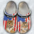 Upload Photo America Flag Cat Lovers Clogs Shoes