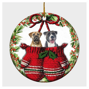 Dog Christmas Personalized Ornaments - Dog Christmas Gifts 2
