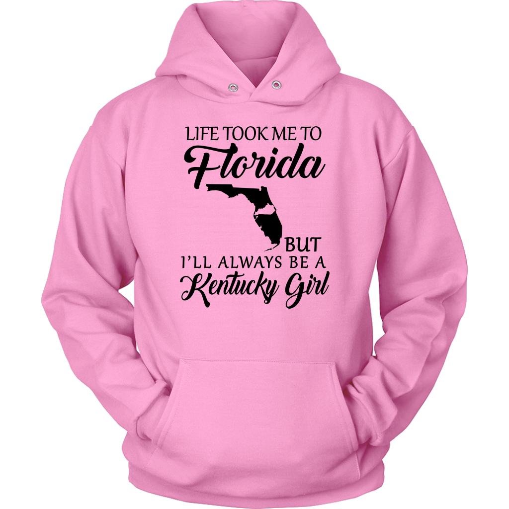Life Took Me To Florida But Always Be A Kentucky Girl T-shirt - T-shirt Teezalo